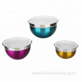 5 Piece Color Painting Mixing Bowls With Lids